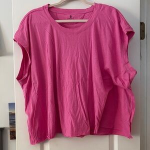 FP movement Free People Pink Women's muscle cap tee/tank